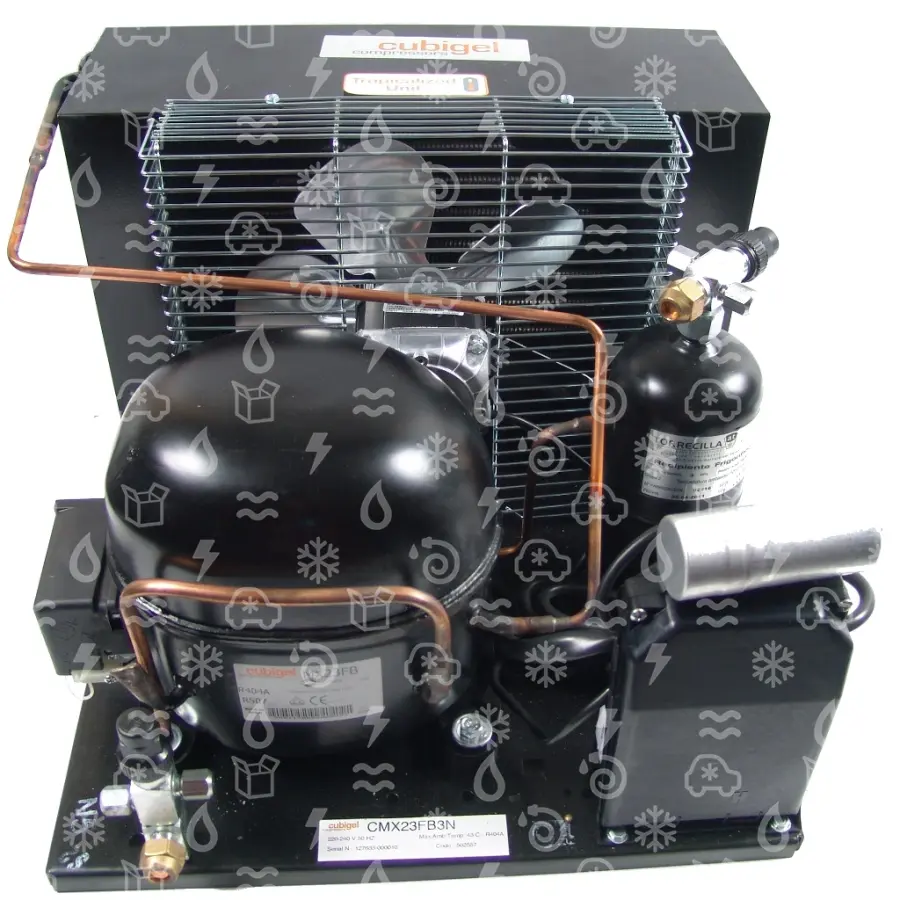 jednotka konden. Cubigel CMX23FBa3M (CMX23FB3N), LBP - R404A, 220-240V,50Hz,